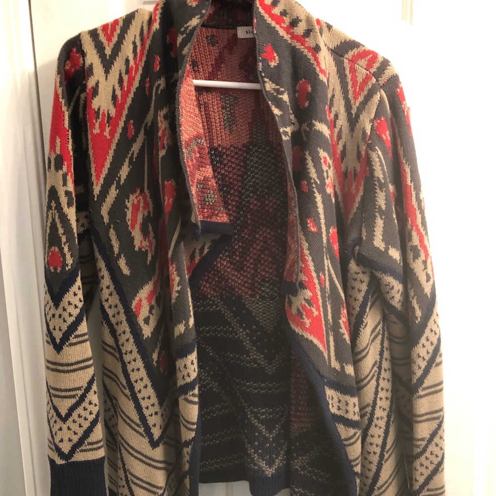 Drapery cardigan